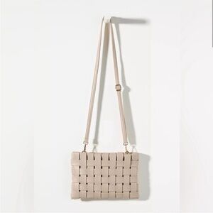 Anthropologie Lindy Woven Clutch